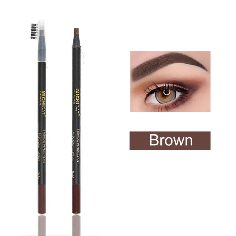 Waterproof Microblading Eyebrow Pencil – 6 Colors