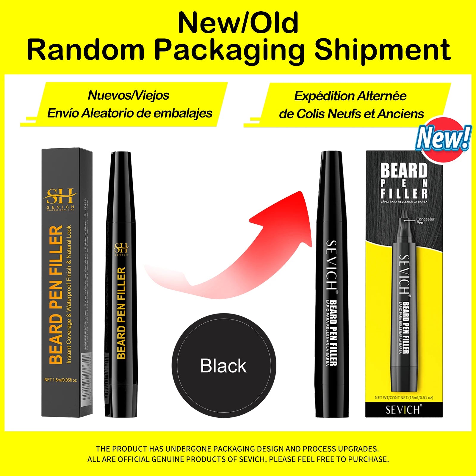 Waterproof Beard Pen Filler – Mustache & Beard Enhancer