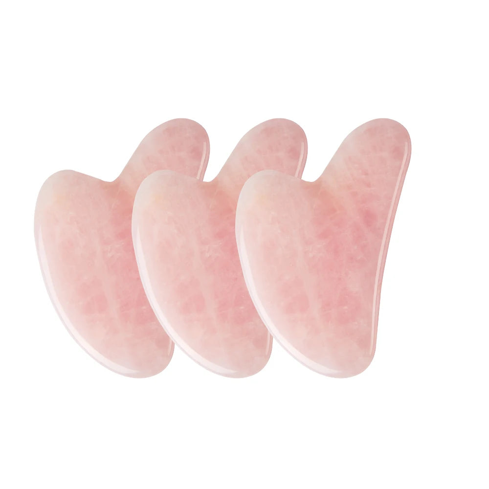 Rose Quartz Gua Sha Face Massager