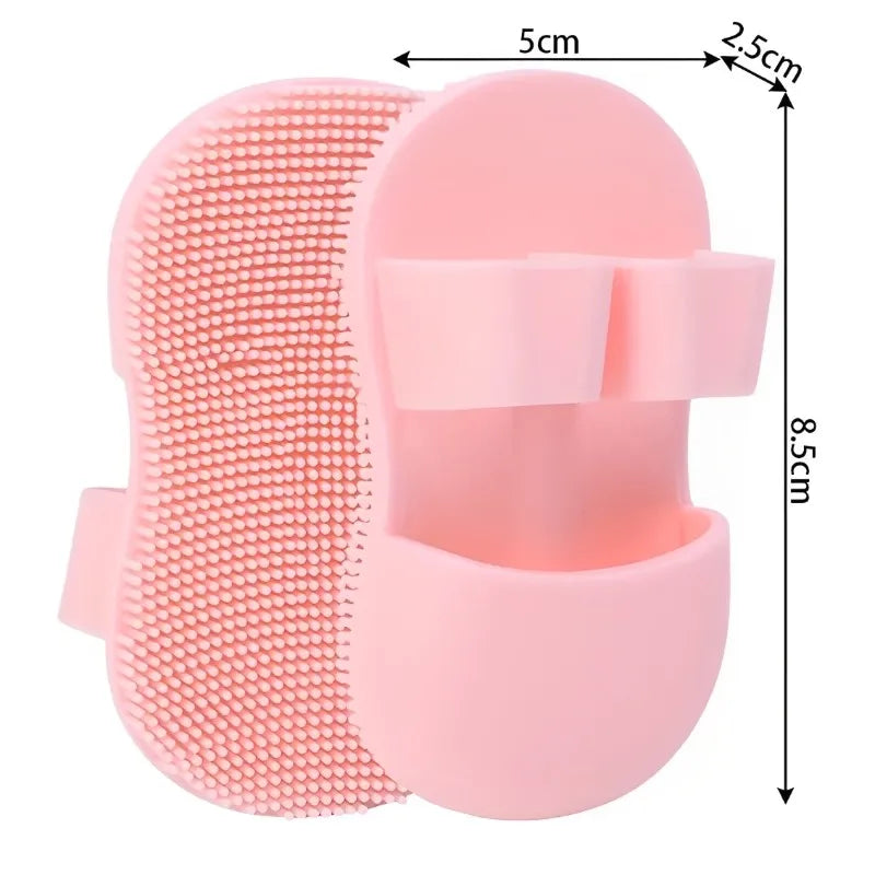 Silicone Face Scrubber – Deep Pore Exfoliating Brush