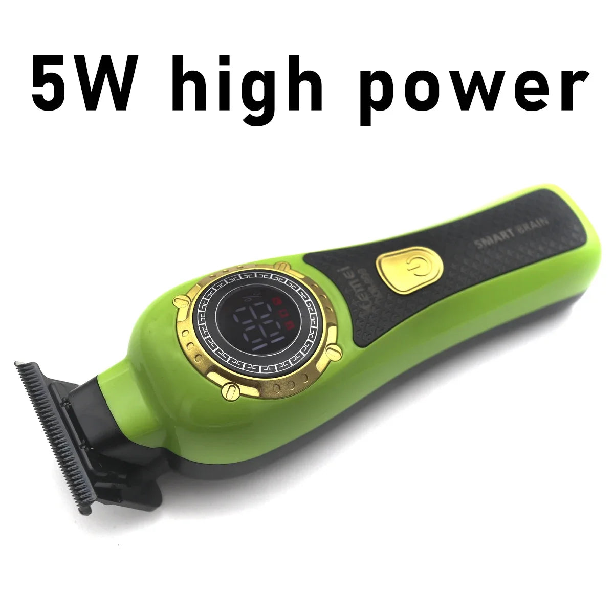 Kemei KM-999 Hair Trimmer – DLC T-Blade Cordless Clipper