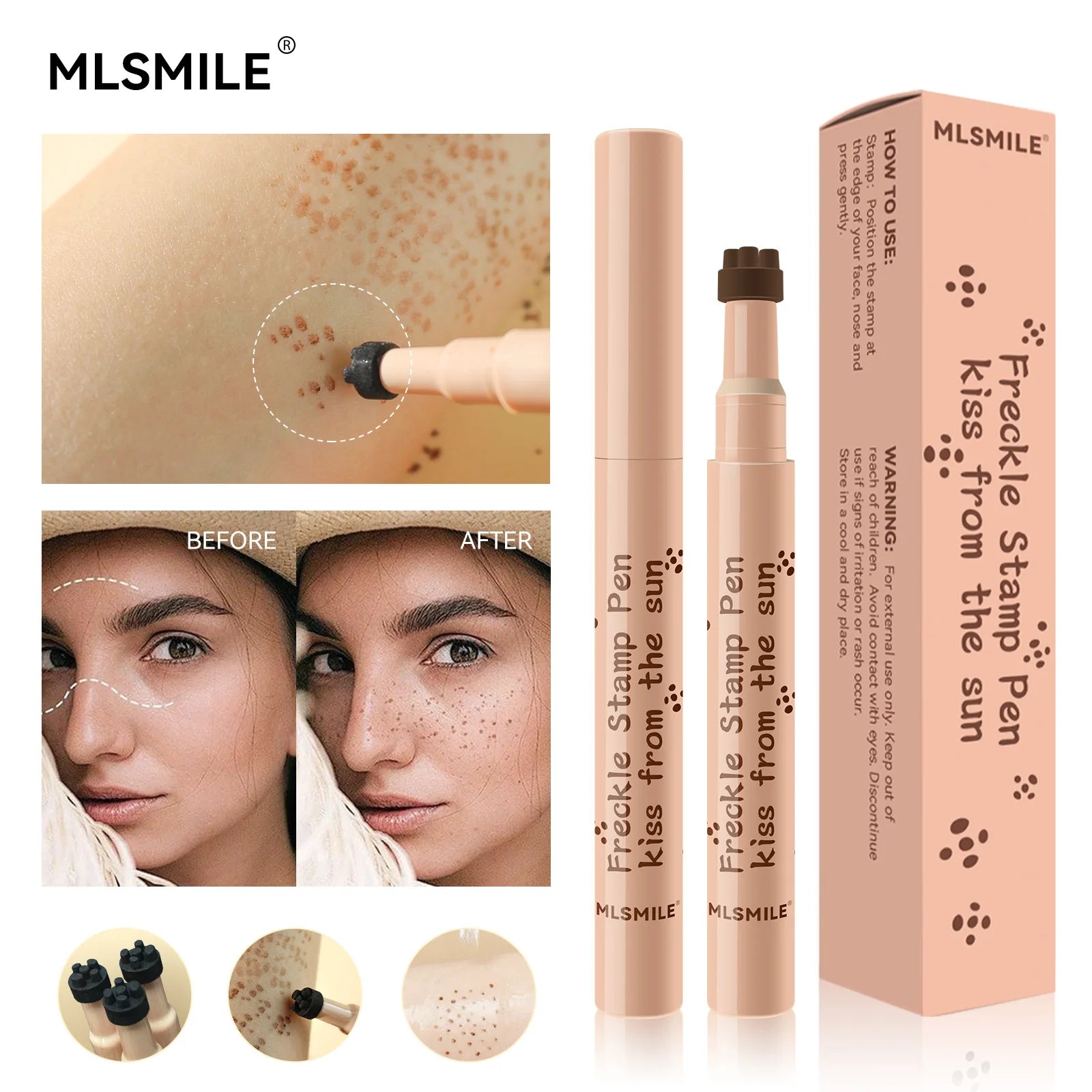 Natural Freckle Pen – Waterproof Face Dot Makeup