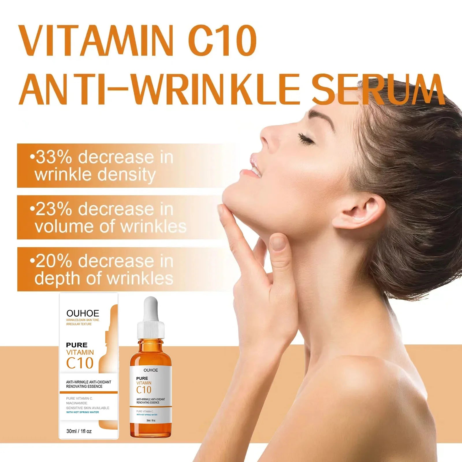 Vitamin C Face Serum – Wrinkle Remover & Anti-Aging