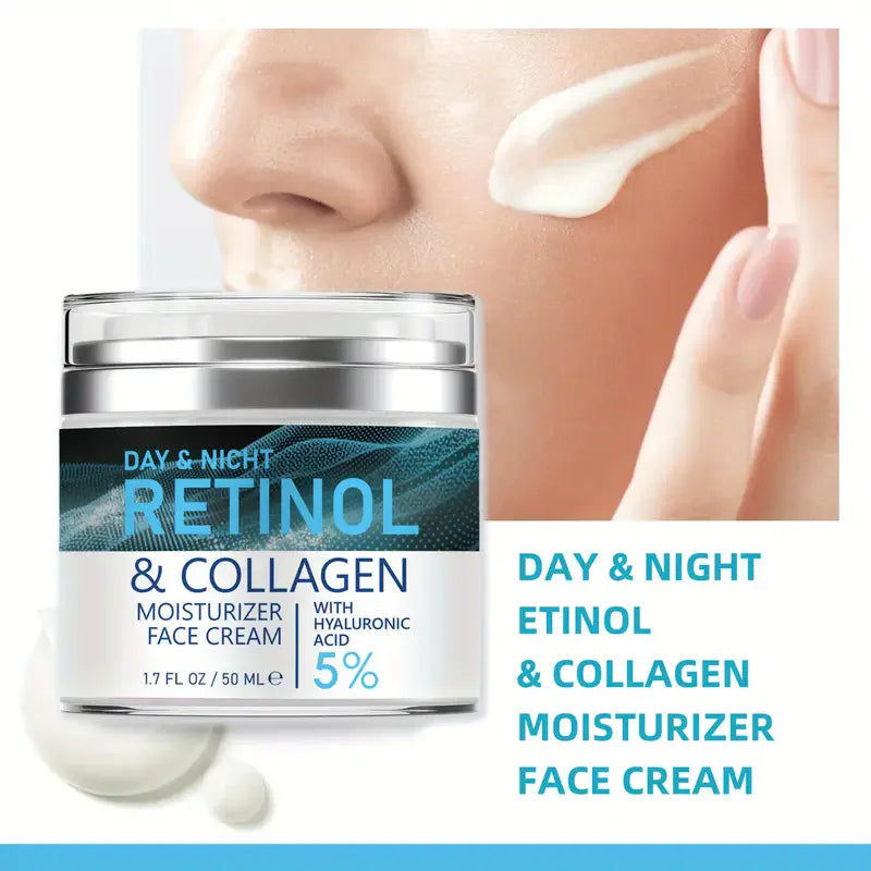 ENVISHA Retinol Collagen Face Cream – Anti-Aging & Moisturizing