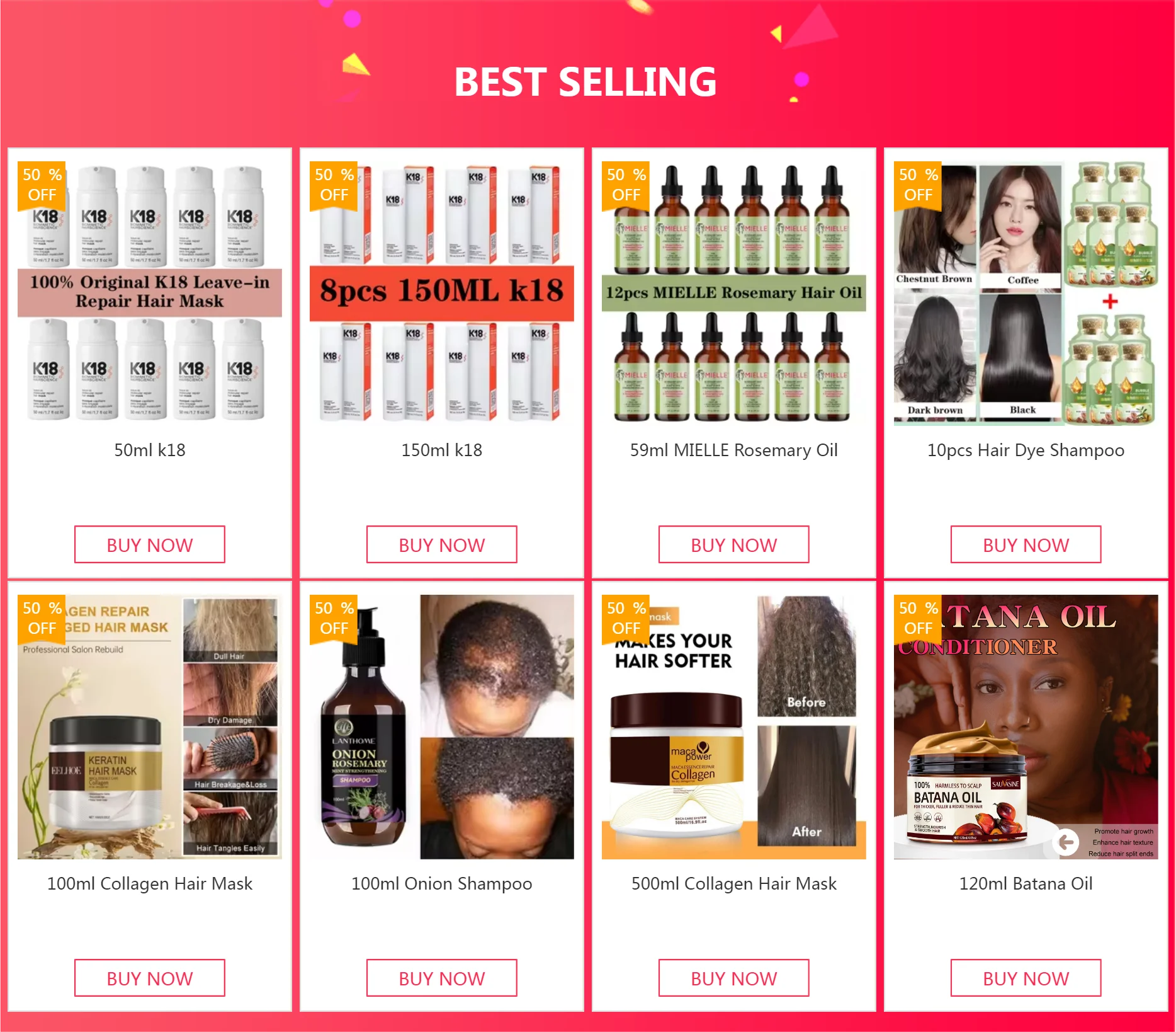 Herbal Hair Dye Shampoo – Natural Gray & White Hair Cover