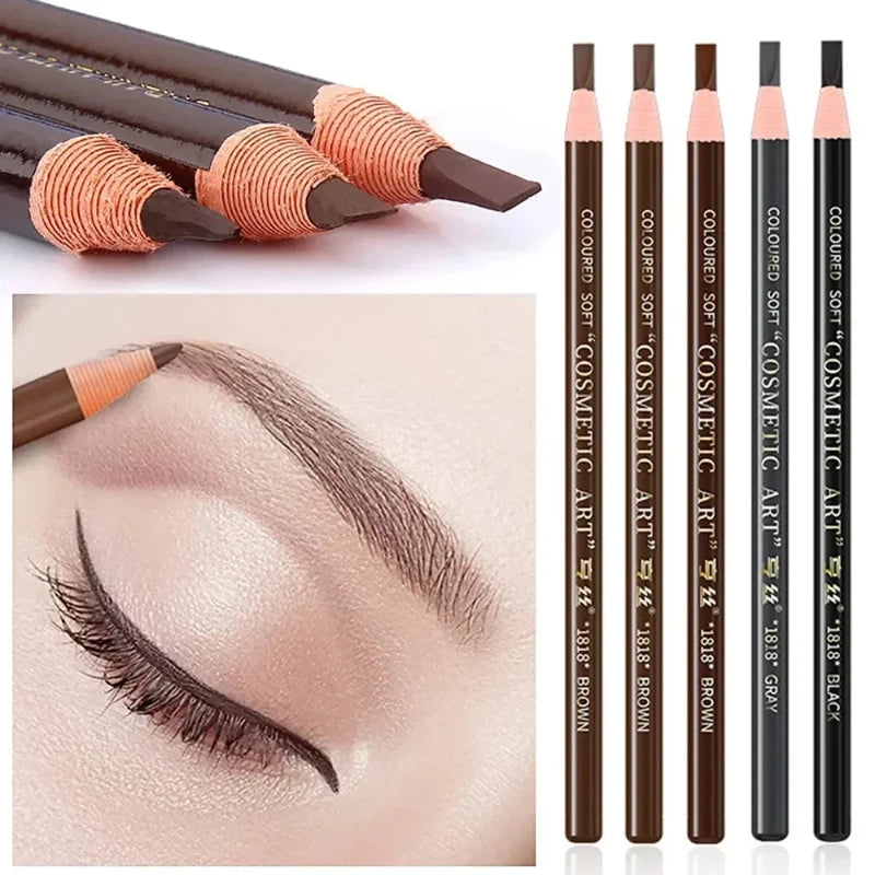 5PCS Professional Waterproof Microblading Eyebrow Pencils