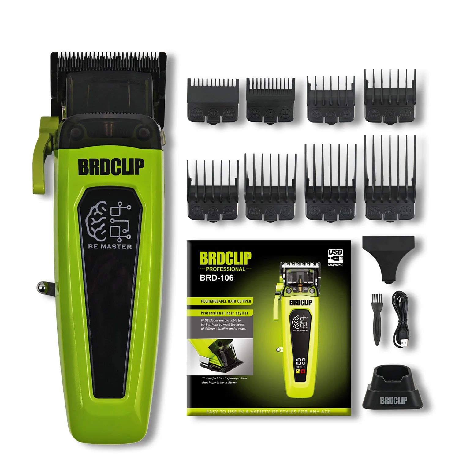 BRDCLIP Professional Hair Clipper – BRD 106 Trimmer