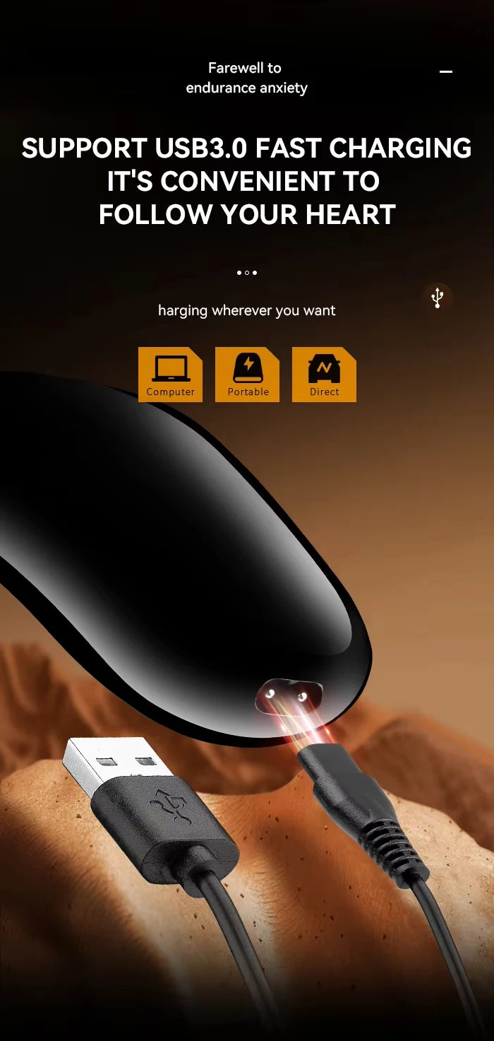 Kemei Rechargeable Hair Clippers – Professional Cordless Trimmer