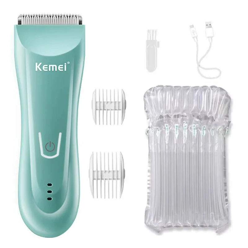 Kemei Wet & Dry Body Trimmer – Men’s Grooming Kit