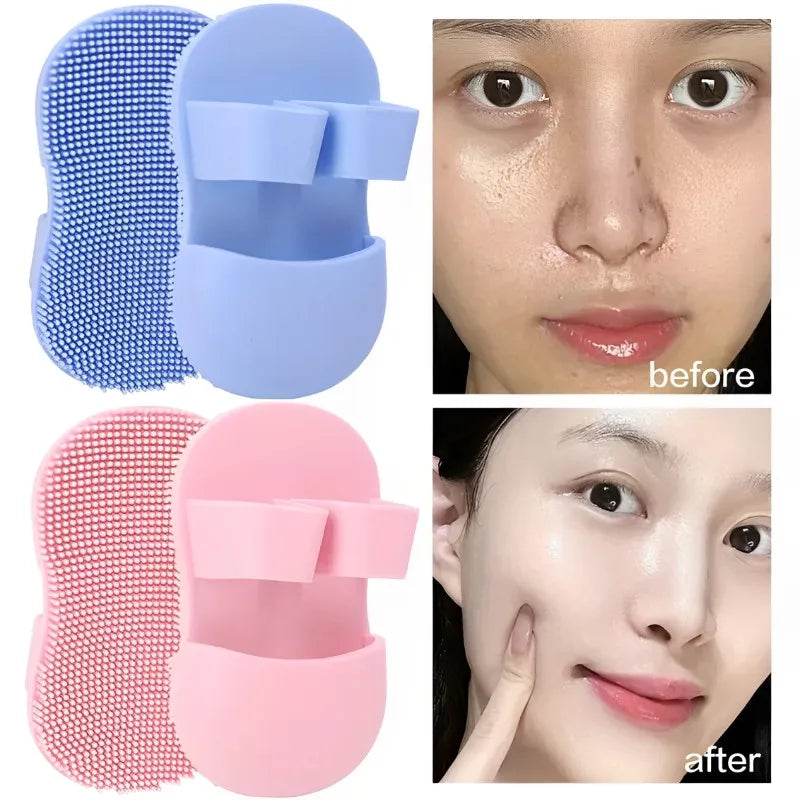 Silicone Face Scrubber – Deep Pore Exfoliating Brush