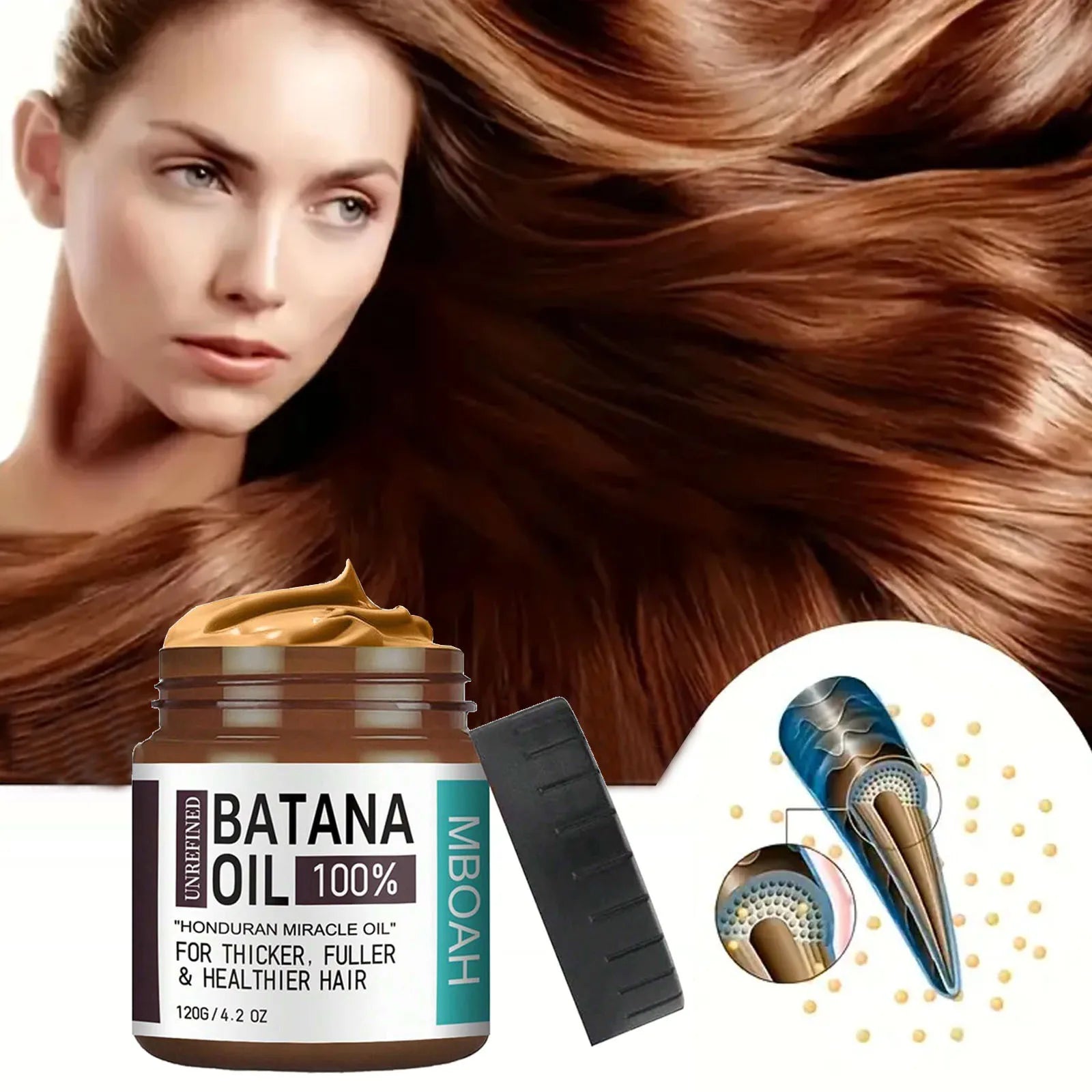 100% Pure Unrefined Batana Oil Hair Conditioner