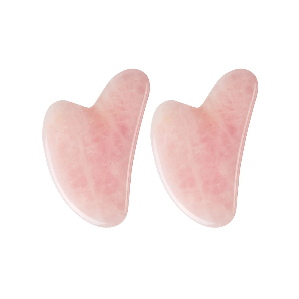 Rose Quartz Gua Sha Face Massager