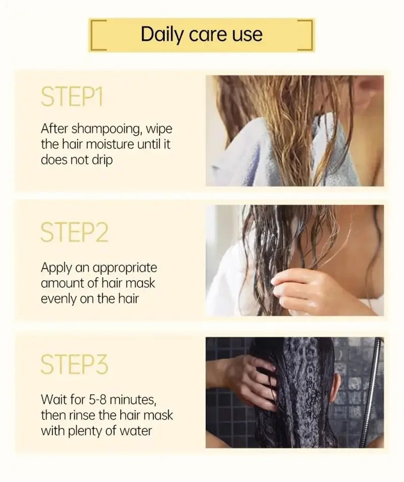 Keratin Hair Mask – 5-Second Repair & Deep Moisturize