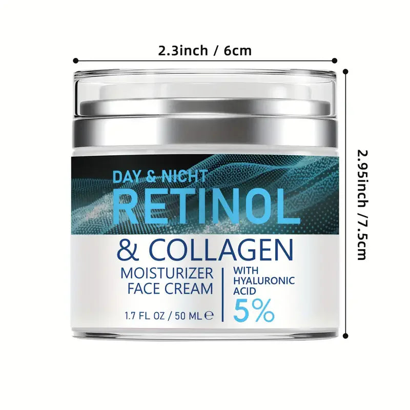 ENVISHA Retinol Collagen Face Cream – Anti-Aging & Moisturizing
