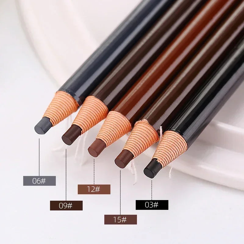 5PCS Professional Waterproof Microblading Eyebrow Pencils