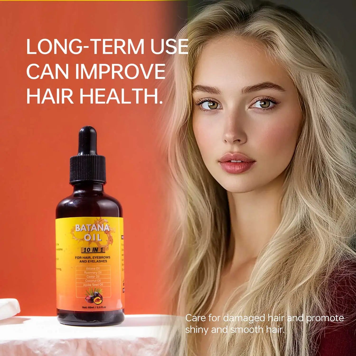 10-in-1 Batana Oil – Hair, Eyebrow & Eyelash Growth