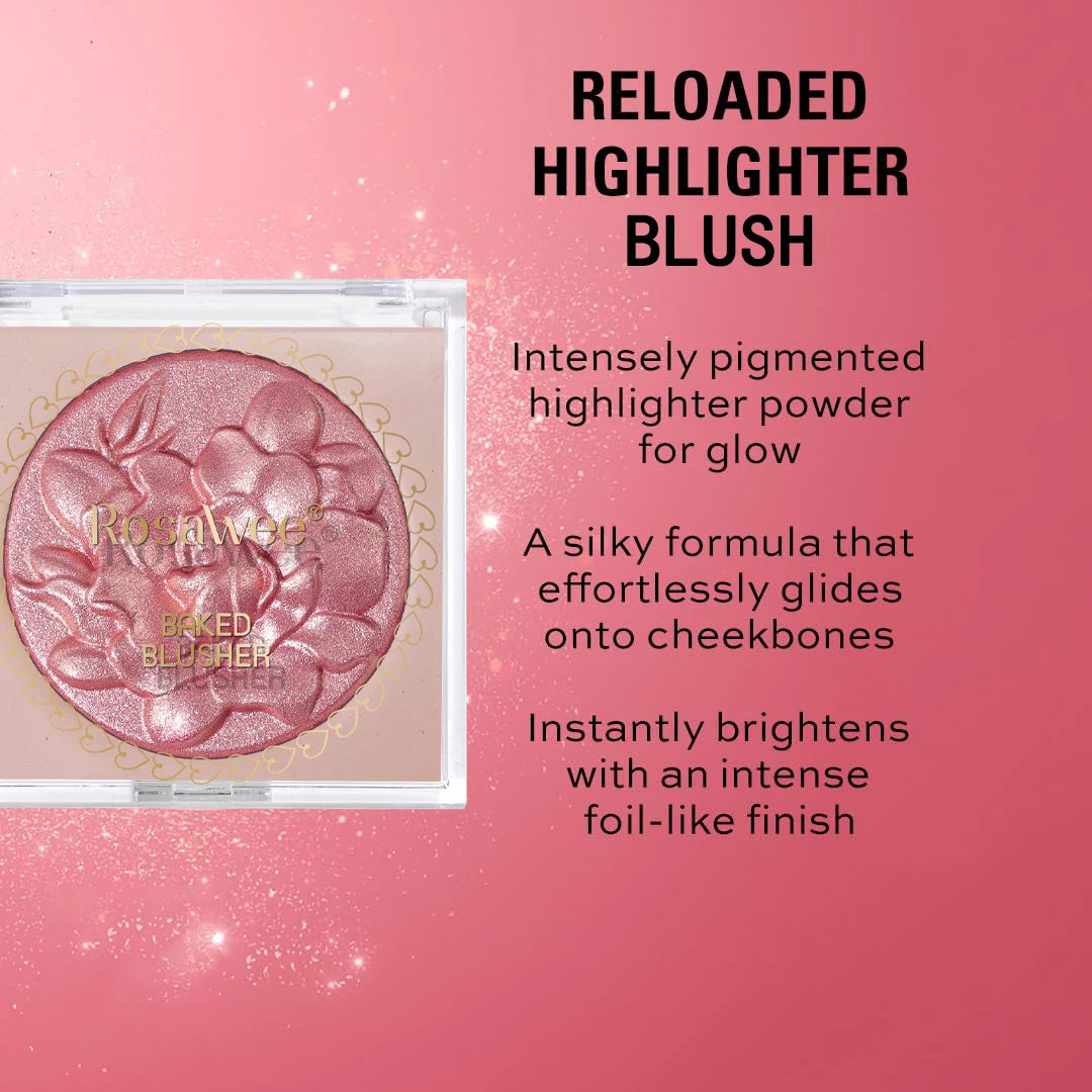 Pearlescent Shimmer Blush – Fine Powder, Single Color