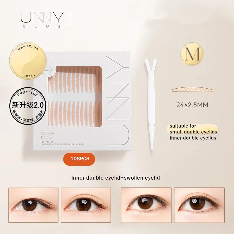 U N N Y Invisible Double Eyelid Tape – Beige