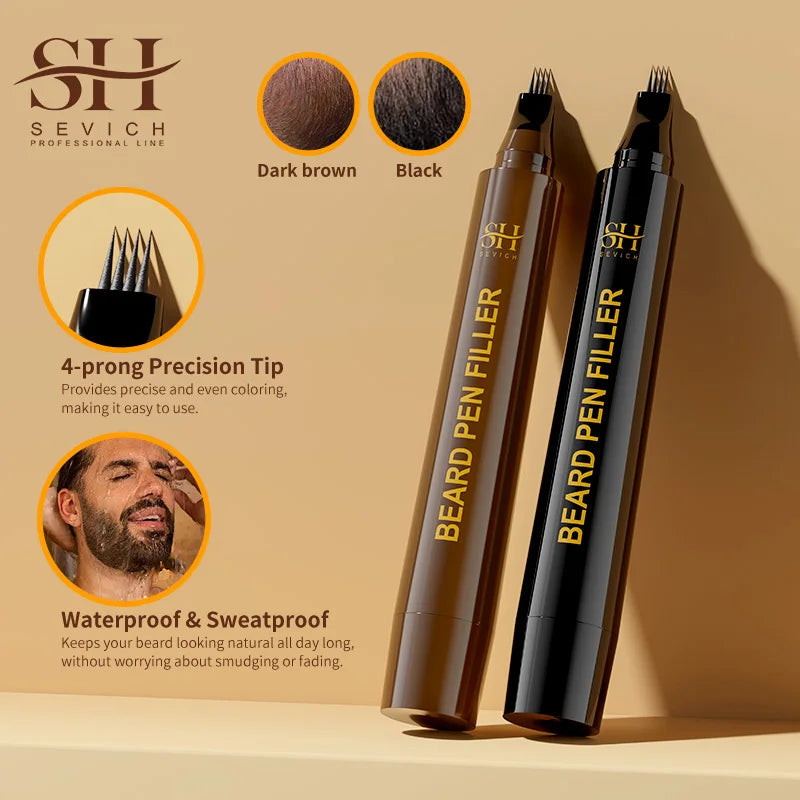 Waterproof Beard Pen Filler – Mustache & Beard Enhancer