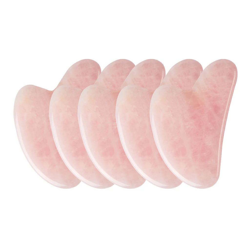 Rose Quartz Gua Sha Face Massager