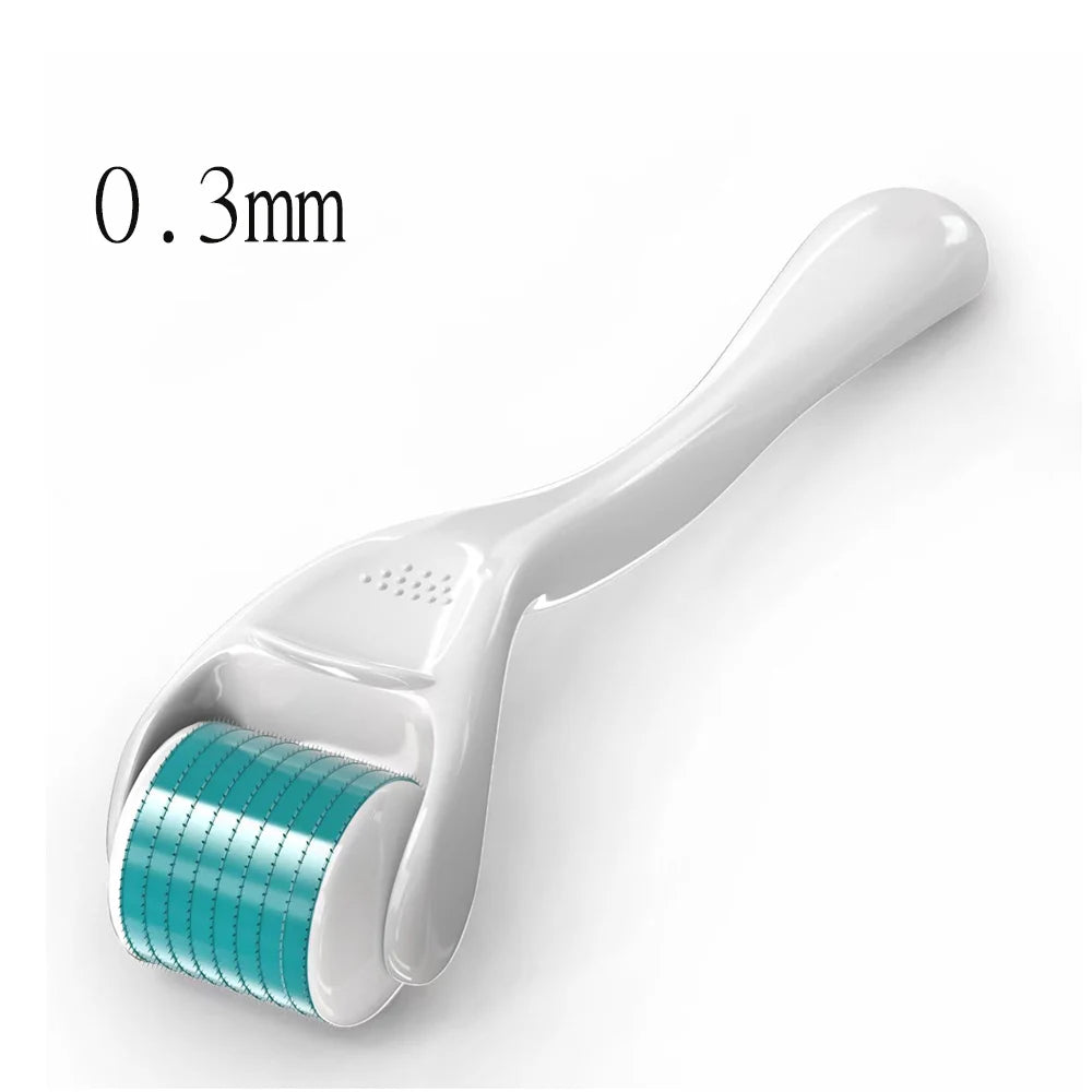 0.2/0.25/0.3mm Derma Roller for Hair Beard Grow Facial Skin Face 540 Microneedles Cosmetic Beauty Instrument for Women and Man